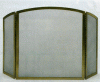 3 Fold Polished Iron/Wrought Iron Screen #61240
